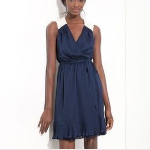 Anthropologie Dresses & Skirts - Anthropologie- McGinn Priscilla Black Wrap Dress